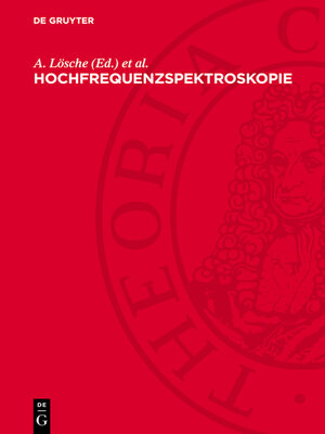 cover image of Hochfrequenzspektroskopie